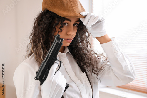 Female African-American spy...