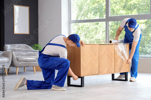 Loaders covering chest of d...