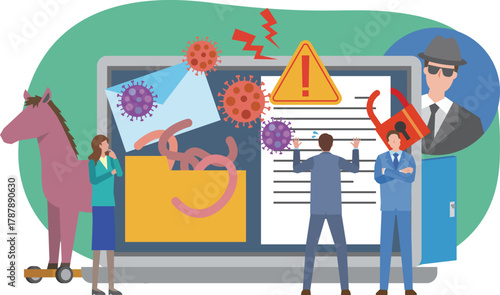 マルウェアに感染したPC