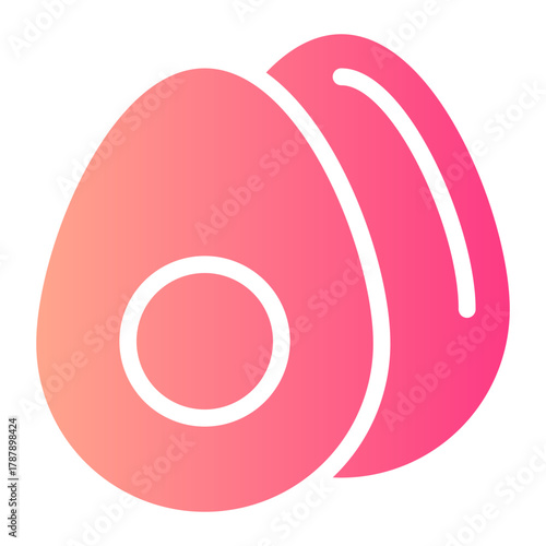 egg gradient icon