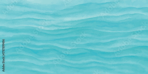 Blue water surface with ripples and abstract texture in a calm sea or lake