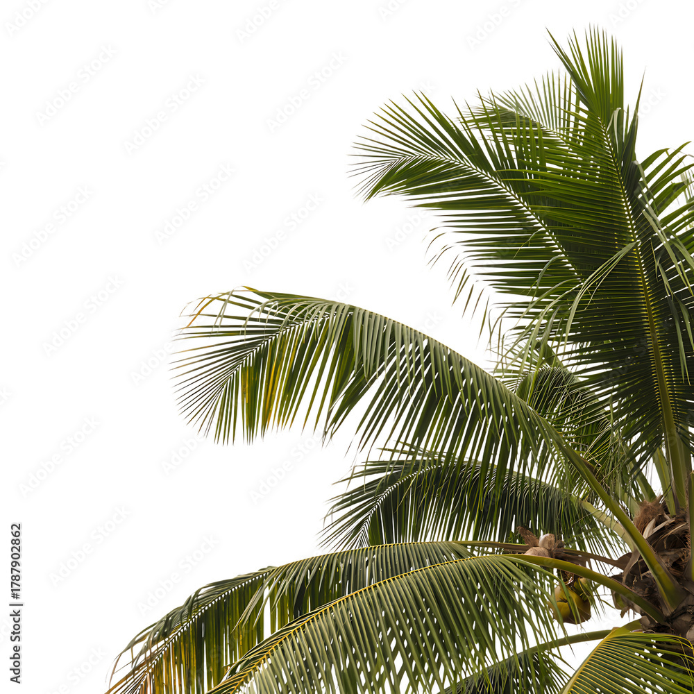Fototapeta premium Palm tree fronds