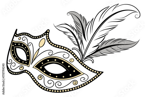 venetian carnival mask
