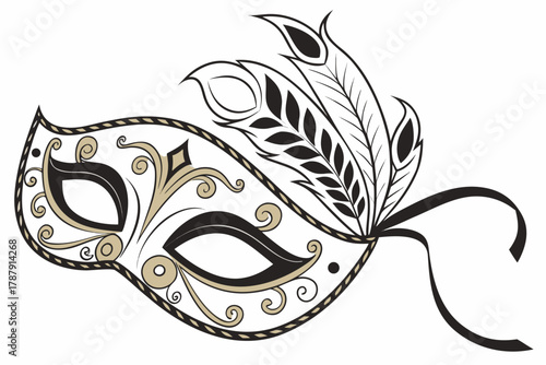 venetian carnival mask