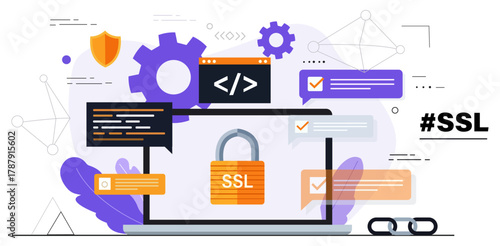 Website Security Understanding SSL Certificates Data Encryption Cybersecurity Online Privacy Secure Communication and