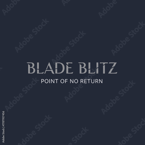 Blade Blitz Point of No Return Album Cover.