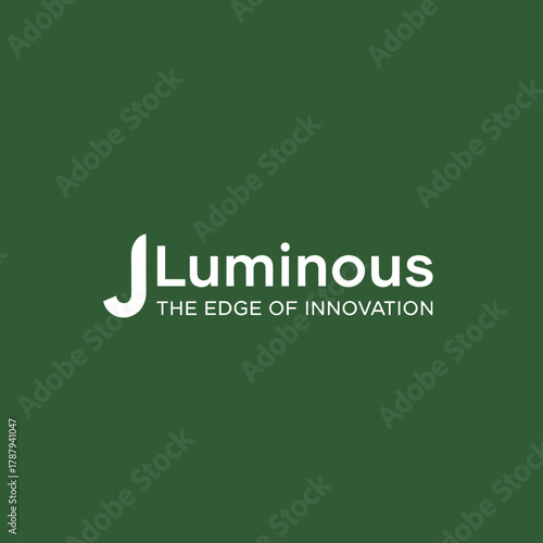 Luminous brand logo featuring a stylized J and the tagline The Edge of Innovation.