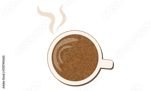 コーヒーカップ　ホットコーヒー