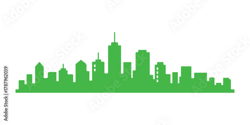 A basic cityscape background illustration
