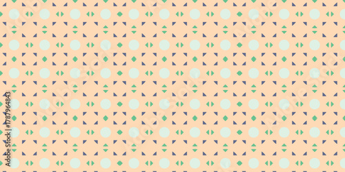Soft Geometric Repeating Pattern