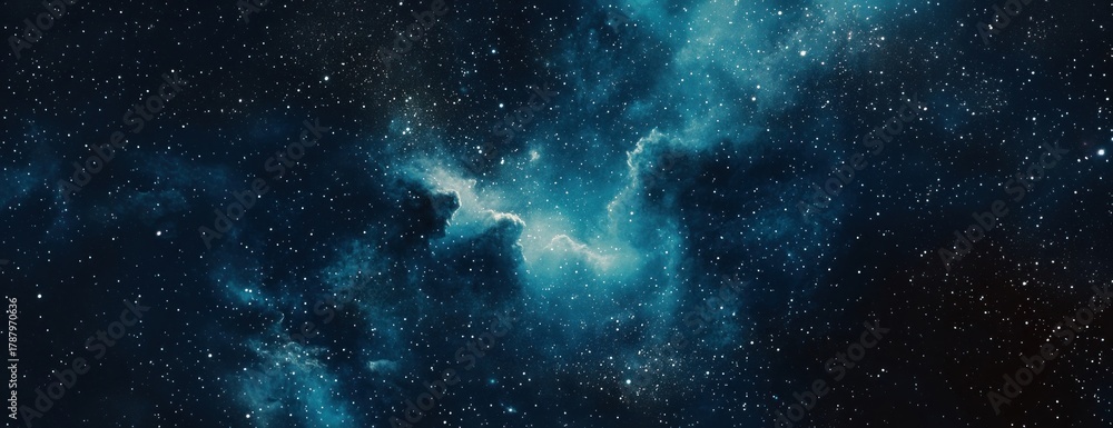 Obraz premium Blurred background space universe starry.