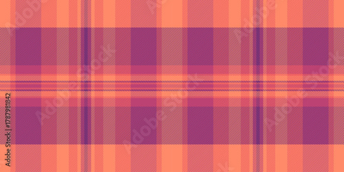 Pastel pattern seamless plaid, discount texture vector check. Abstract tartan fabric background textile in red and magenta colors.