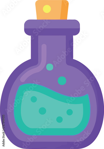 Magic potion bottle