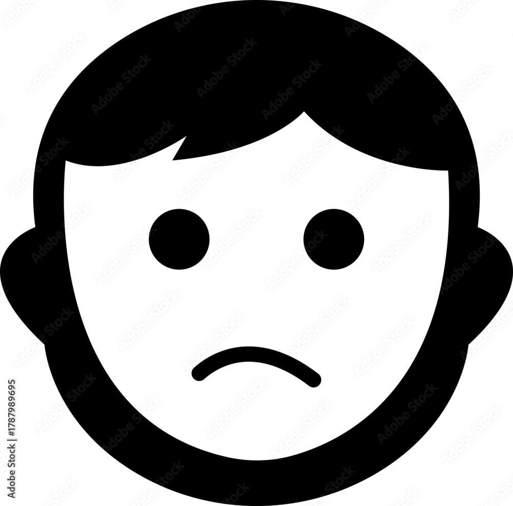 Fototapeta premium Excited avatar icons , joyful faces, happy expressions, cheerful emotions, energetic characters, and positive mood elements for social media, emoji, and communication design, f facial expressions.