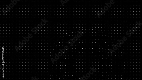 Wallpaper Mural White Dot Grid With Twinkling Flicker Effect Like Stars Animation Torontodigital.ca