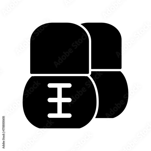 Milk bottle icon design template