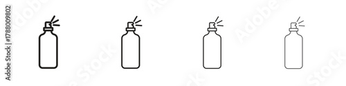 Air freshener icon. Simple graphic element set