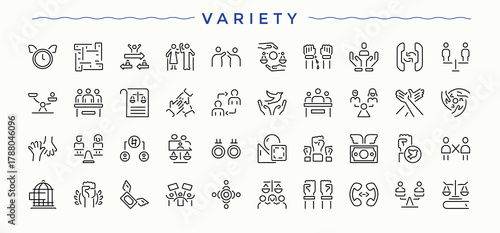 Submerge modern icon set. Contains related to water, aquatics, safe, secure, safety, control. Secure modern icon set. Minimalist editable vector stroke. Editable stroke. Pixel Perfect.