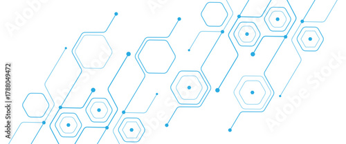  Technology background in abstract vector design..