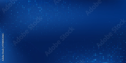 Fototapeta Naklejka Na Ścianę i Meble -  Modern rectangle abstract blue abstract background with a soft curve and smooth lighting illustration abstract modern