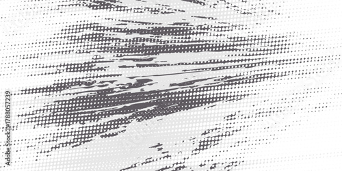 Tire tracks background for rally, drift, motocross, off-road and other auto and motorsport. Black tire marks on a white background with a worn effect and splashes of dirt..