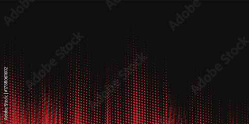 Halftone dots red and blue color pattern gradient grunge texture background. Dot pop art comic sport neutral simple art good nice paper design old nice graphic