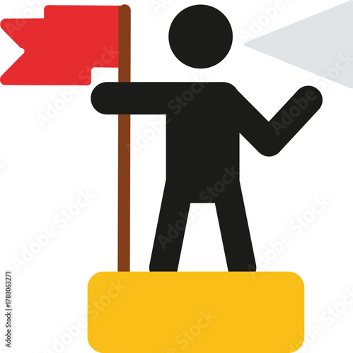 Leadership icon, Human organization leader teamwork structure hierarchy. Mentorship, coaching, charisma, head, lead, chairman, manager