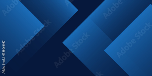 Modern dark navy blue silver abstract pattern background. Geometric shape. Line triangle angle modern simple