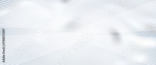 Minimal gray and white abstract pattern with flowing light lines. Suitable for professional design, web templates, and modern advertising.