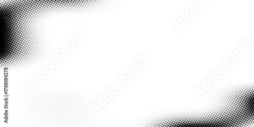 Abstract gradient halftone wave dotted textured pattern. Retro comic pop art backdrop with halftone dots design. Vintage backdrop for comic superhero text, speech bubble, message. Vector ilustration