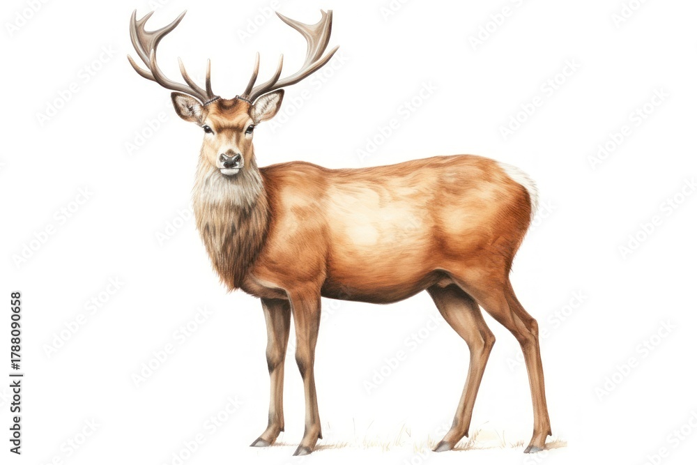 Fototapeta premium Wildlife animal mammal brown.