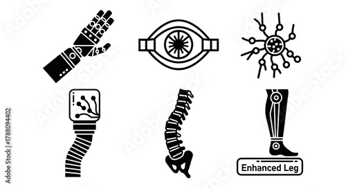 Discover cutting edge advancements in medical technology with futuristic prosthetics and bioenhancements for a healthier future.