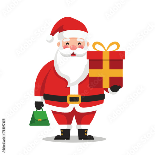 Santa's Bountiful Bag Delivering Holiday Joy