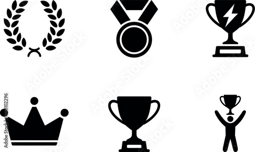 Trophy and award icons