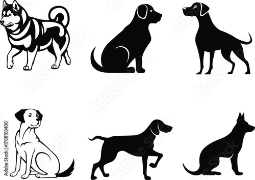 dog vector design
