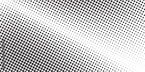 grunge Halftone white and black dots pattern and black gradient grunge texture background. modern vector.