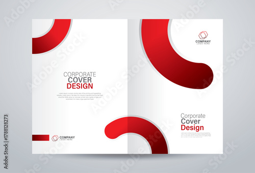 Annual Report Business Brochure Flyer Template – Corporate Marketing Design