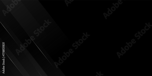 Abstract black background with diagonal lines. Black abstract geometric background. Modern shape concept. Black Speed Lines Background,comic and Motion concept. Dark abstract geometric background