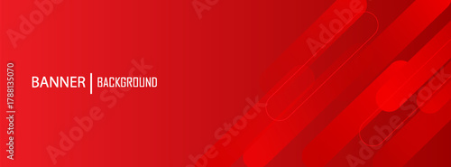 Banner background red gradations colorful.shape slash .memphis background.vector eps 10