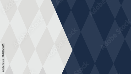 Abstract seamless geometric vector pattern texture with blue and black square checkered mosaic style design illustration backdrop