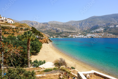 Photos Levrossos beach, one of the best sandy beach of Amorgos