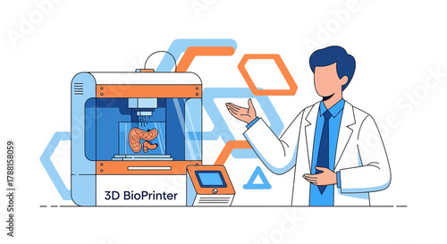 Medical innovation: 3D bioprinting for organ replacement with scientific research benefits