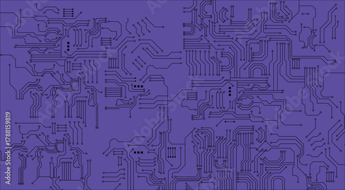 High tech technology geometric illustration. Data Infographic Design Illustration.