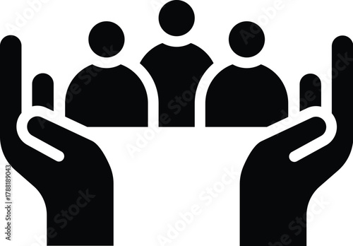 help web icon in outline style