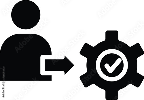onboard web icon in outline style