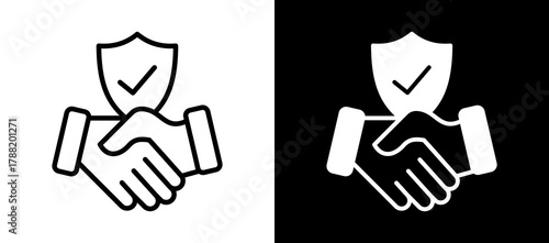 Reliability whiteblack icon