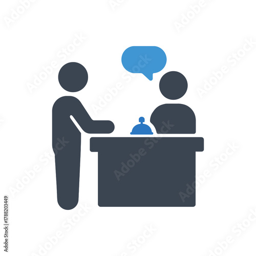 Guest Reception Desk icon