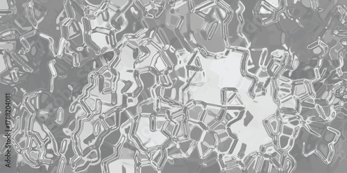 Intricate metallic texture with a complex network of geometric lines and reflective surfaces creating a futuristic abstract background