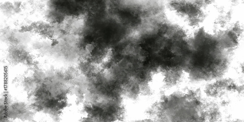 Abstract bloody grunge overlays fog isolated on black background. Scary Red and black horror red grunge texture and old wall texture effect powder color explosion background. Dark red slate background