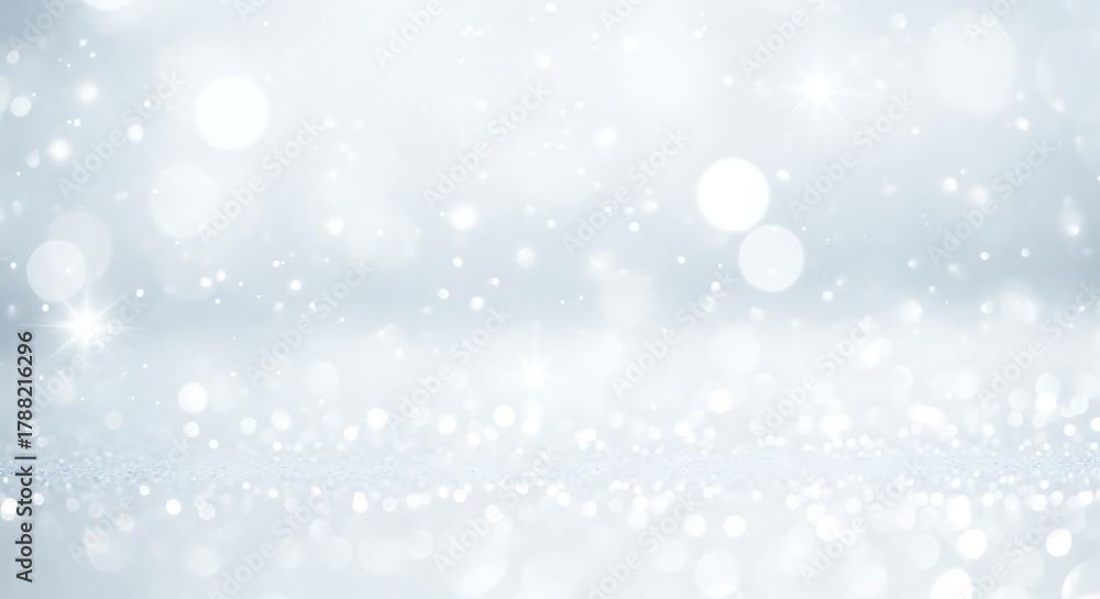 Fototapeta premium Abstract Soft Bokeh Light Festive Sparkle Background for Celebrations